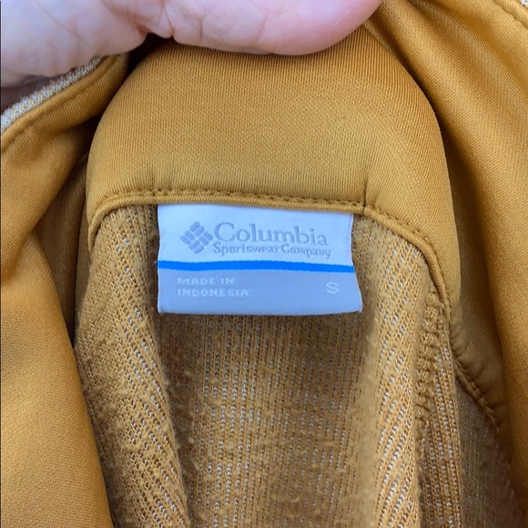 Columbia space dyed pullover with snap collar S - Picture 4 of 5